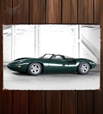 Металлическая табличка Jaguar XJ13 V12 Prototype Sports Racer